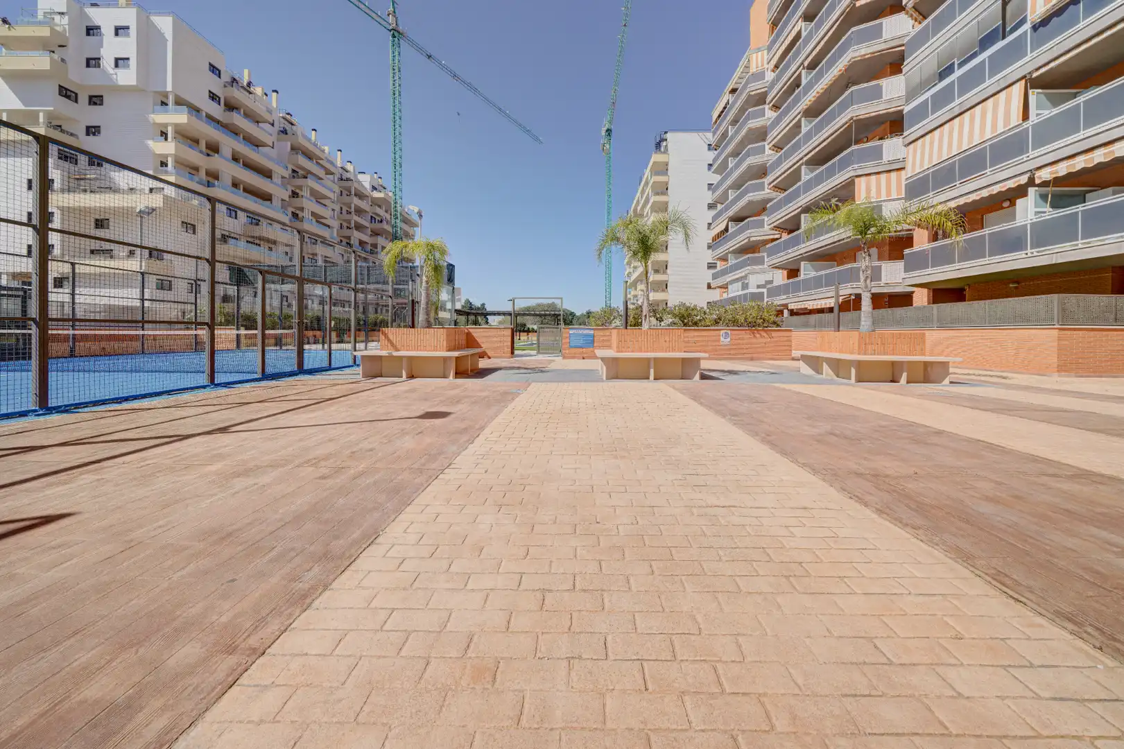 Terrasse von Dachboden zum Verkauf in La Pobla de Farnals mit Klimaanlage, Heizung und Terrasse