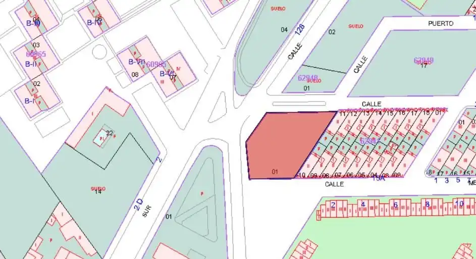 Residential land for sale in Calle Melilla