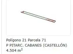 Land for sale in Cabanes