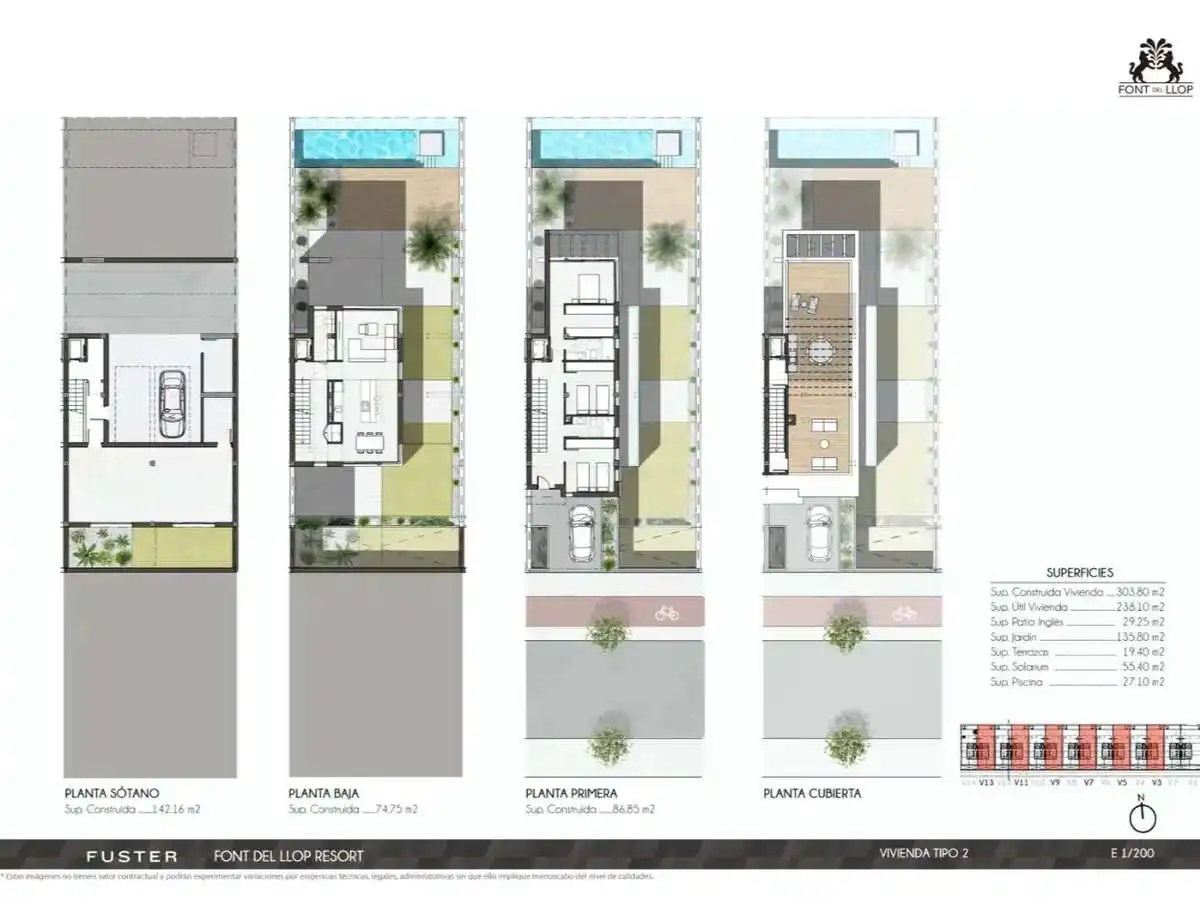 Adosado con jardín en venta en Monforte del Cid, imagen 10