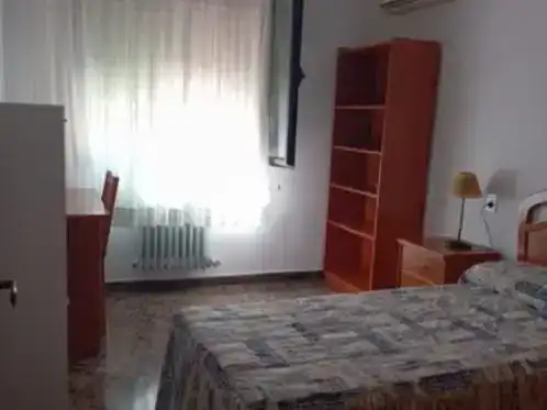 Schlafzimmer von Wohnung zur Miete in Albacete mit Klimaanlage, Möbliert und Balkon