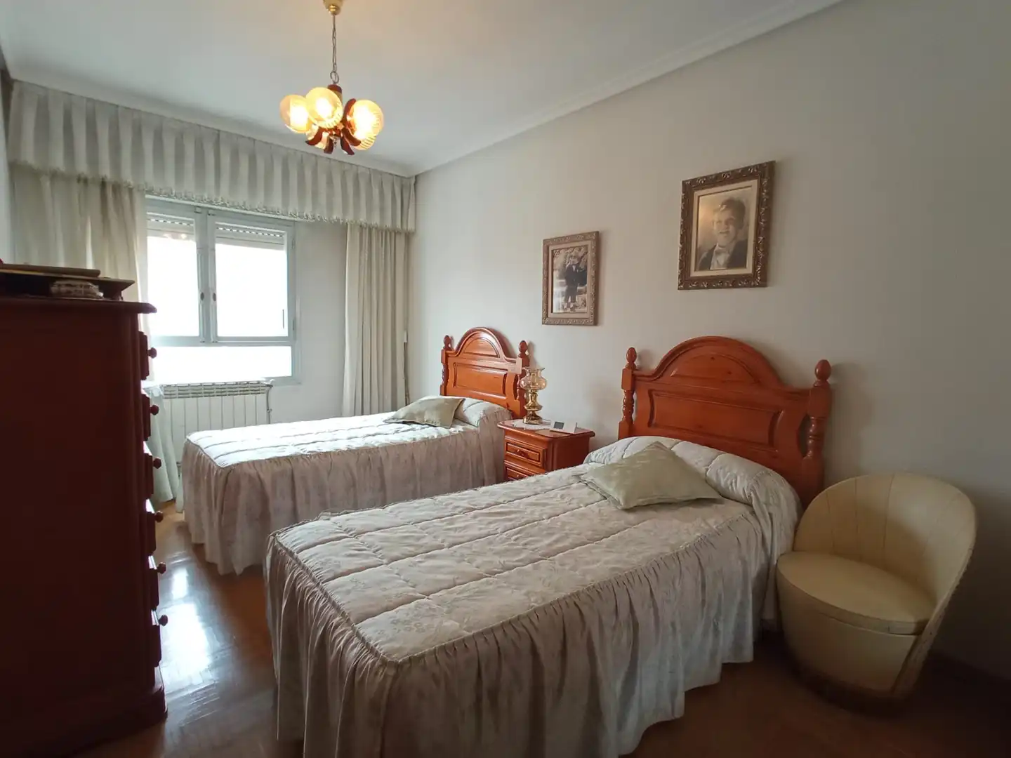 Bedroom of Flat for sale in Burgos  with Heating and Terrace