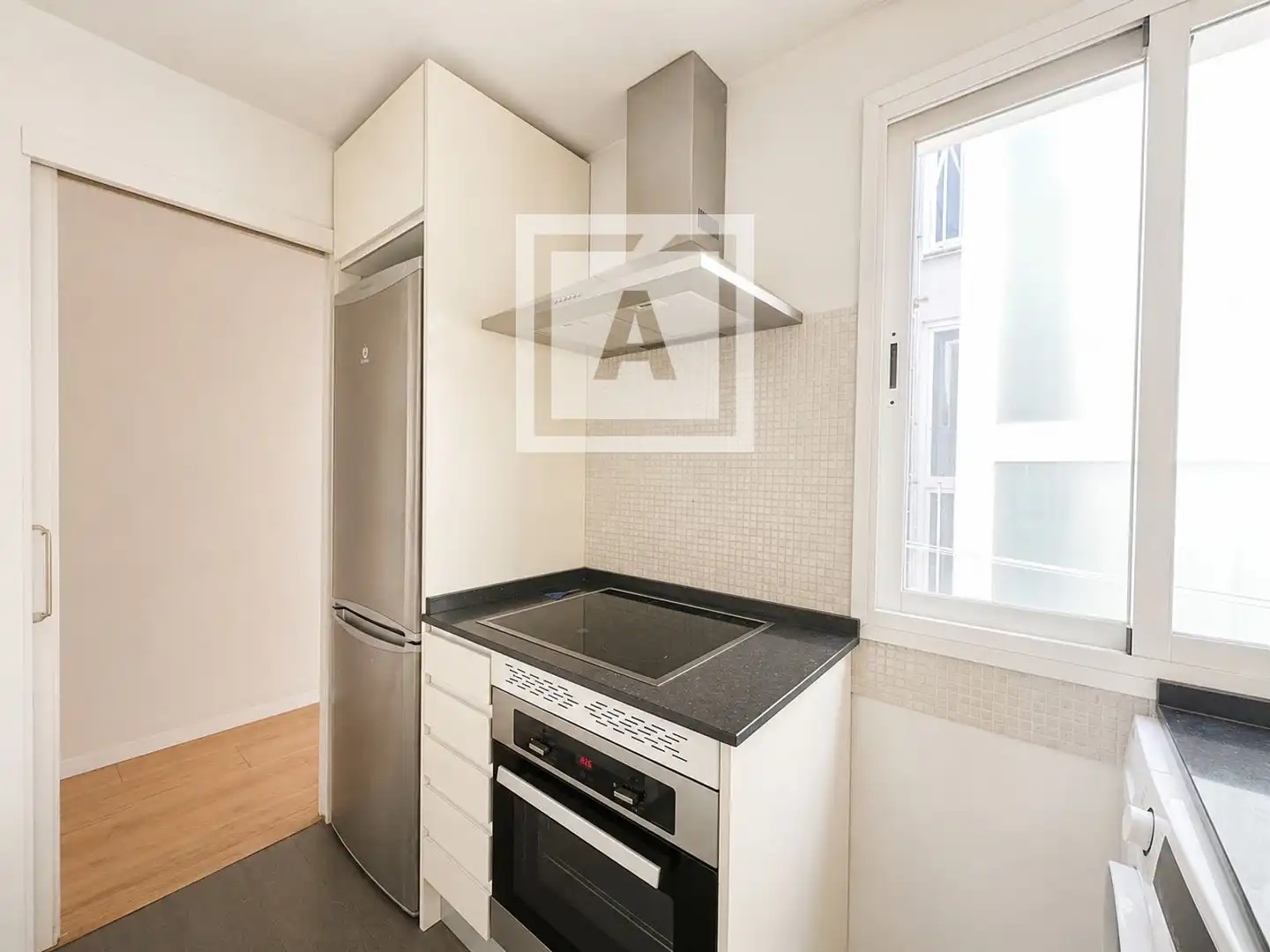 Cocina de Piso de alquiler en Madrid con Aire acondicionado y Calefacción