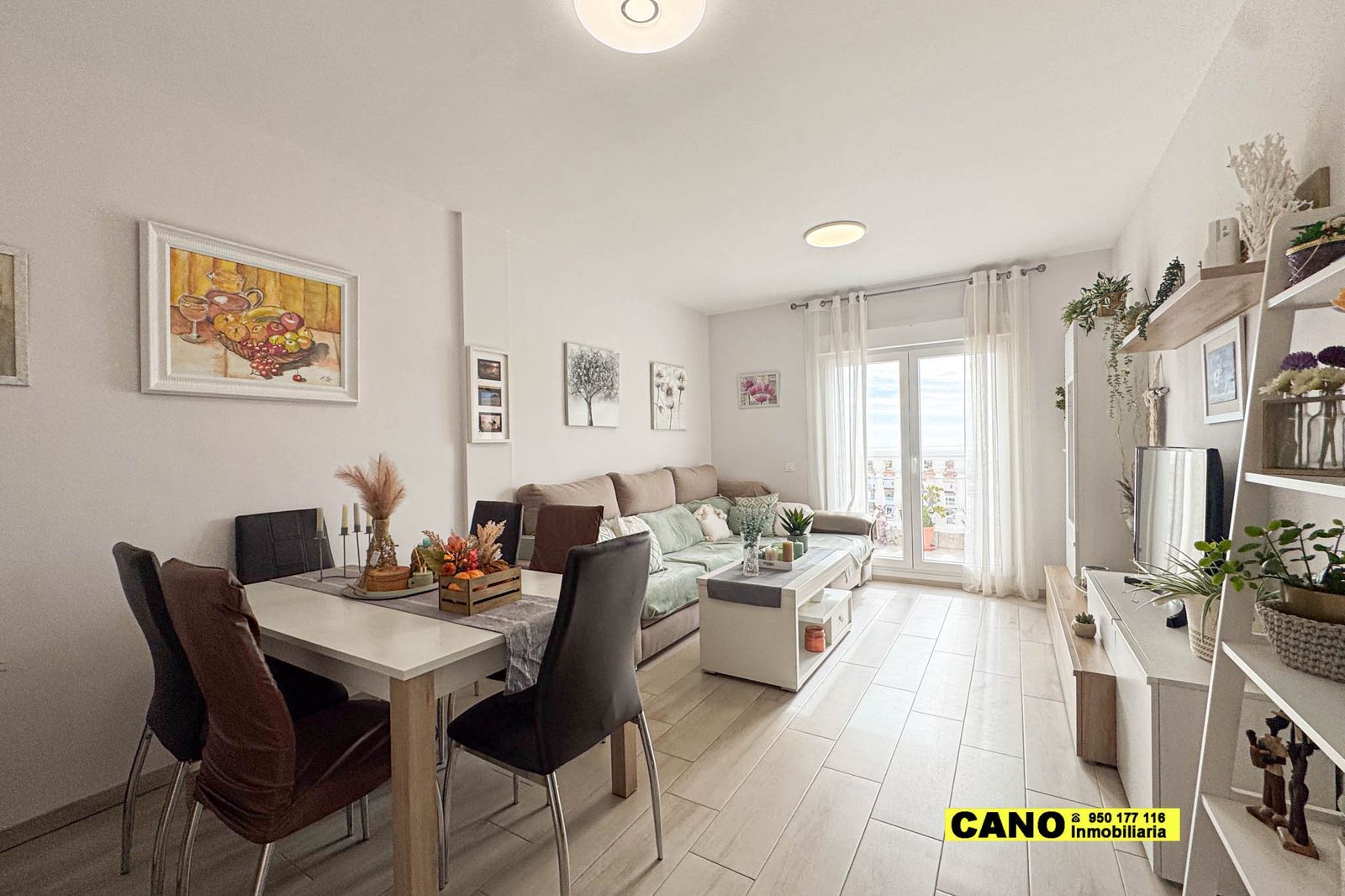 Sala d'estar de Pis en venda en Huércal de Almería amb Aire condicionat, Calefacció i Terrassa