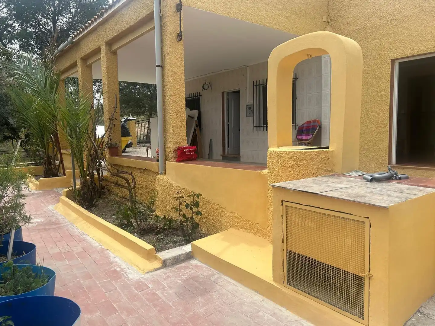 Exterior view of Houses for rent in Hondón de las Nieves / El Fondó de les Neus  with Heating, Private garden and Storage room