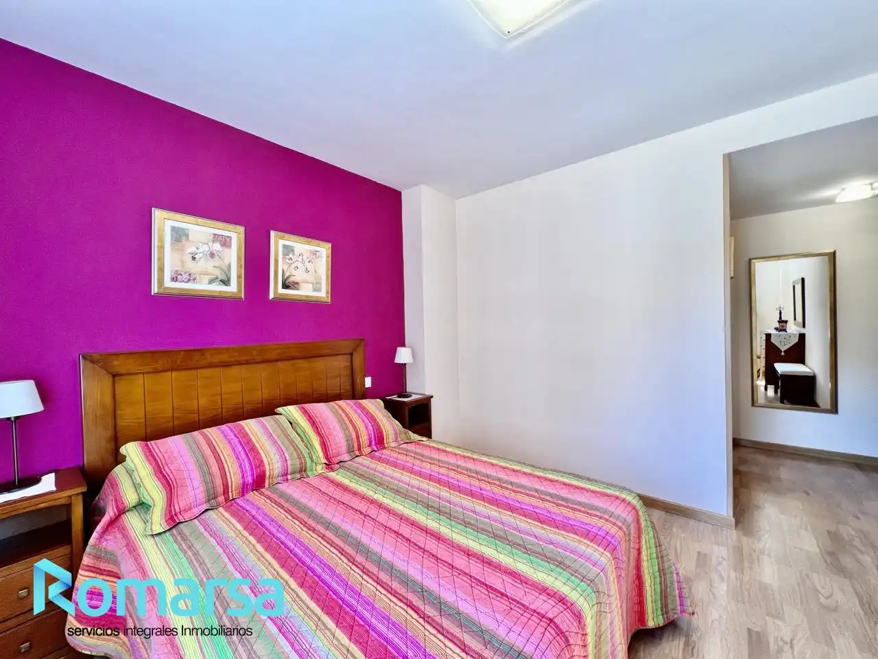 Bedroom of Flat for rent in Ávila  with Heating, Furnished and Community pool