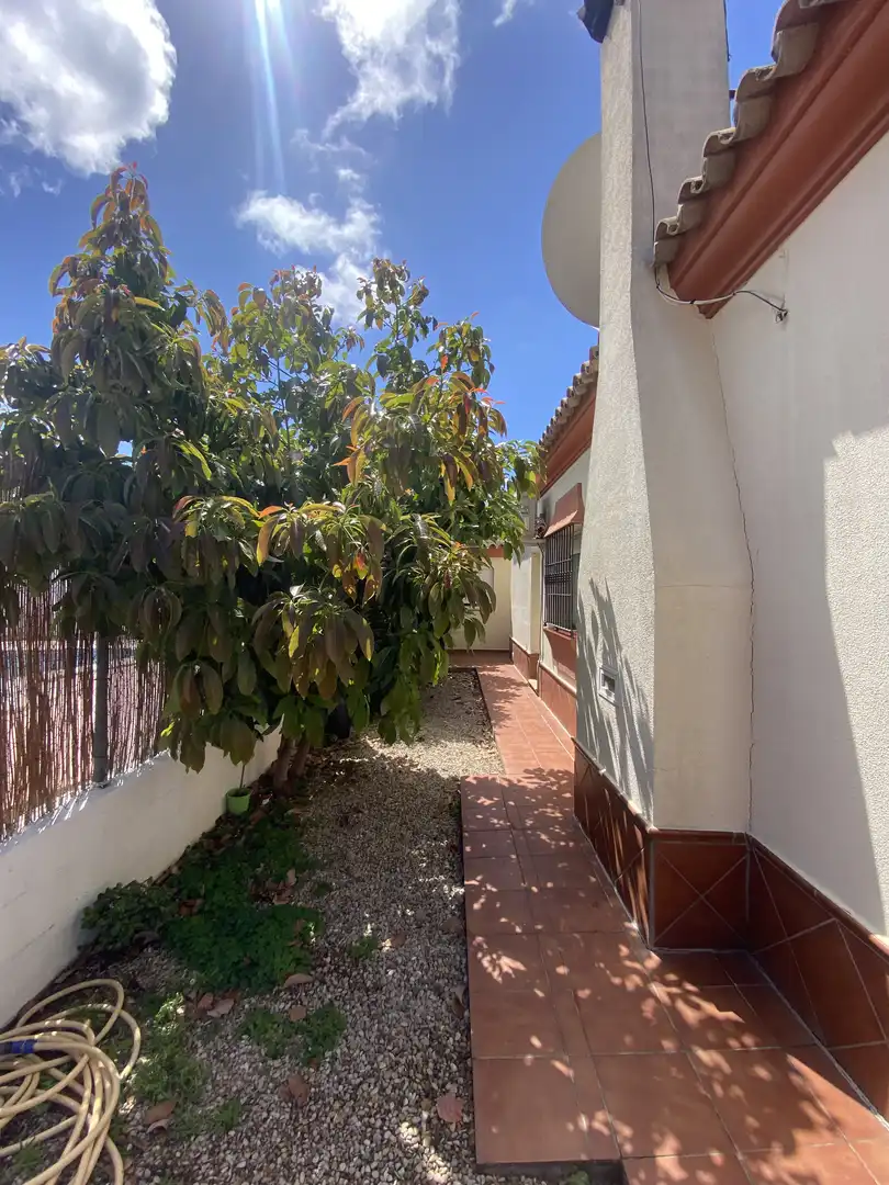 Garden of Houses for sale in Chiclana de la Frontera  with Air Conditioner, Storage room and Swimming Pool
