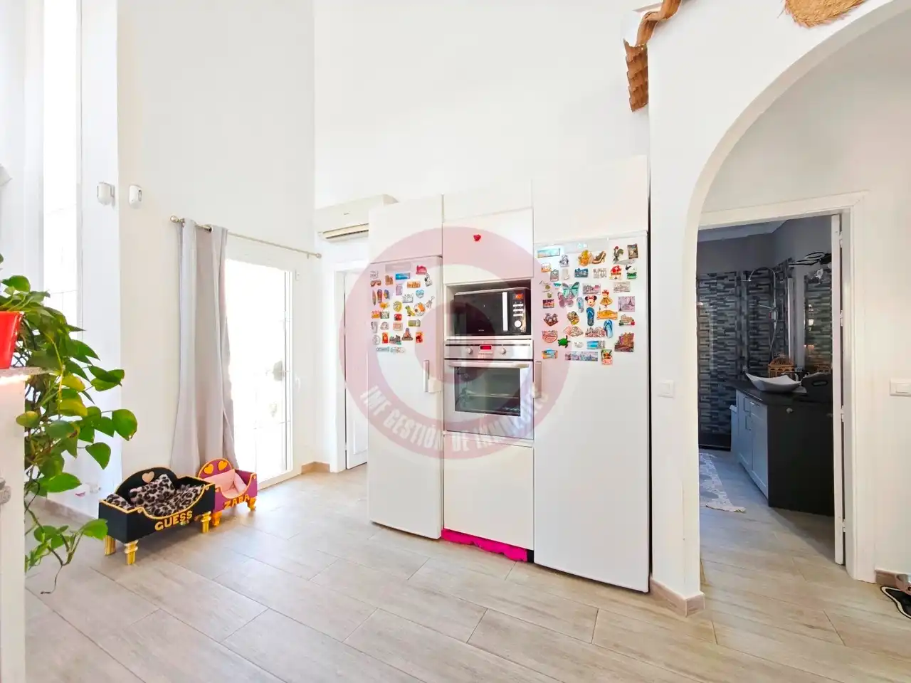Cocina de Casa o chalet en venta en Arenas con Aire acondicionado, Jardín privado y Terraza