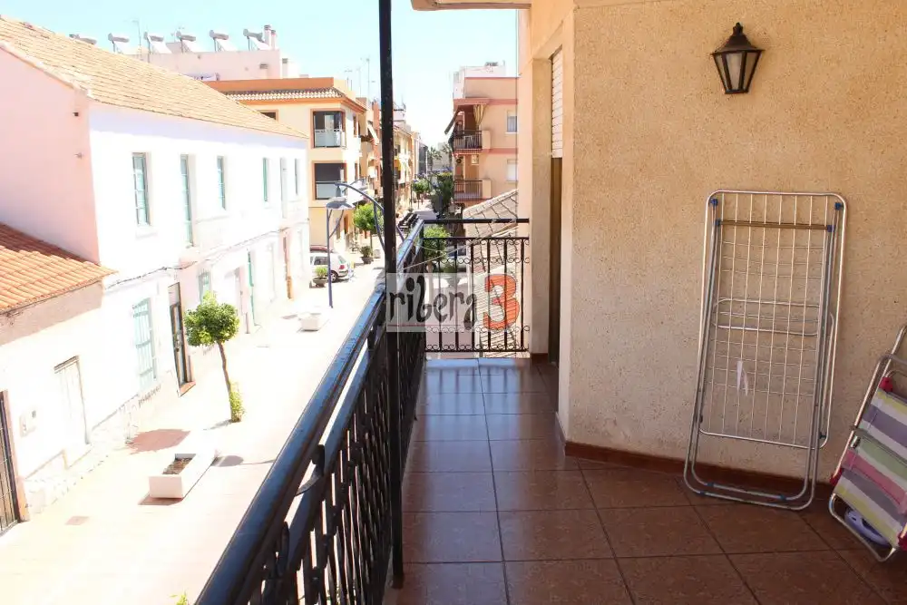 Balcony of Flat for sale in San Javier  with Air Conditioner, Terrace and Furnished