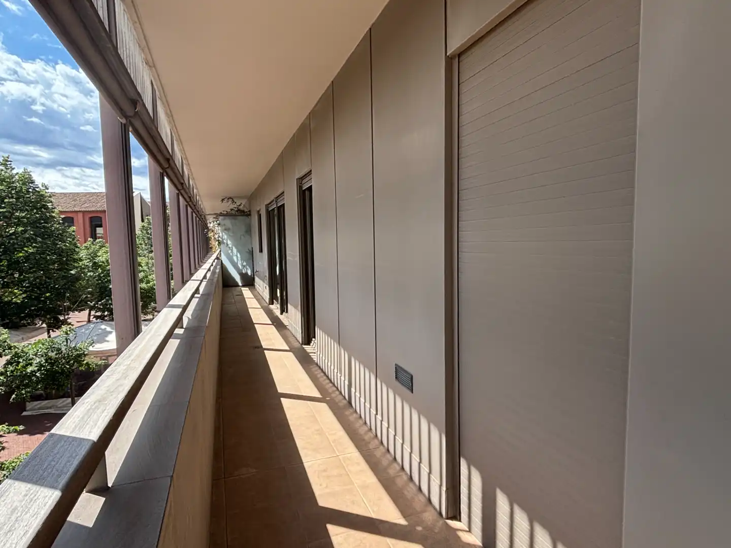 Vista exterior de Pis en venda en Terrassa amb Aire condicionat, Parquet i Forn