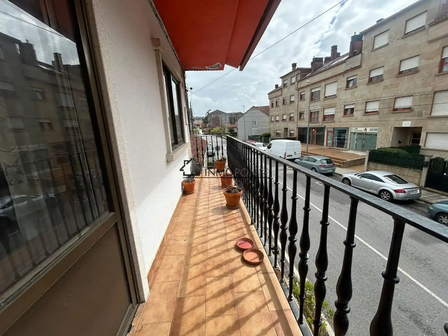 Terrassa de Casa o xalet en venda en Poio amb Calefacció, Jardí privat i Terrassa
