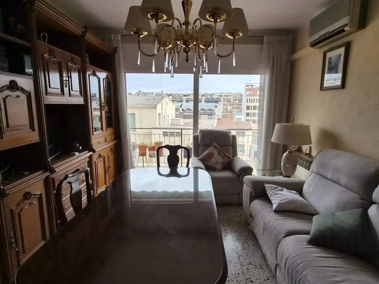Sala de estar de Piso en venta en Granollers con Calefacción y Balcón