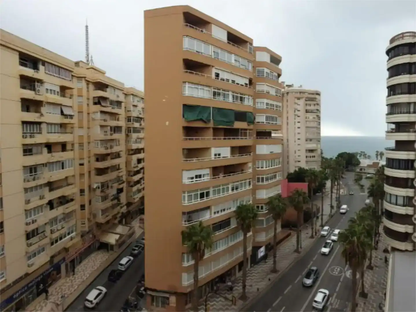 Vista exterior de Pis en venda en Málaga Capital amb Balcó