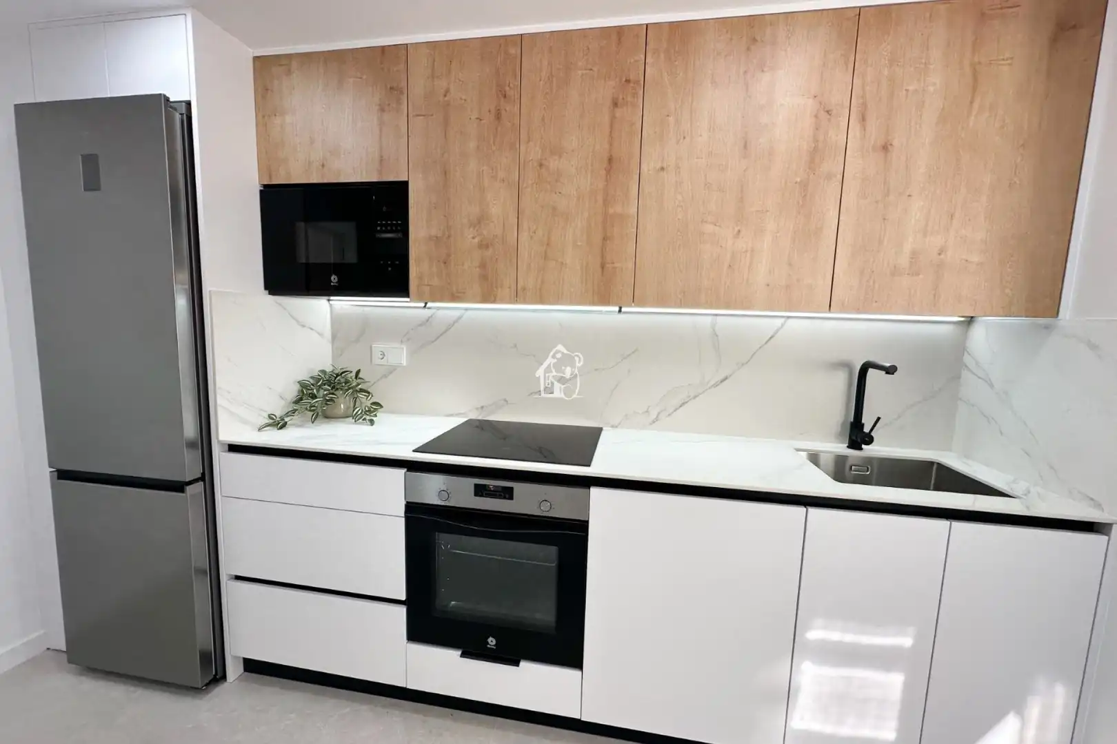 Cocina de Apartamento en venta en Benejúzar con Aire acondicionado, Terraza y Horno
