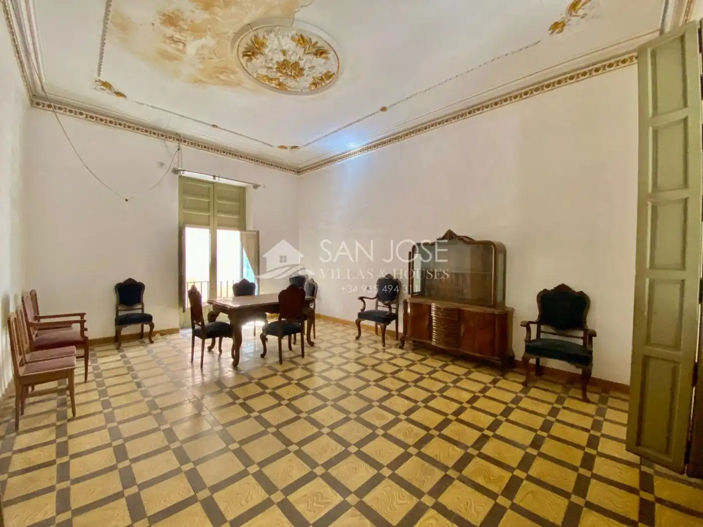 Sala d'estar de Casa o xalet en venda en Aspe amb Terrassa, Traster i Moblat