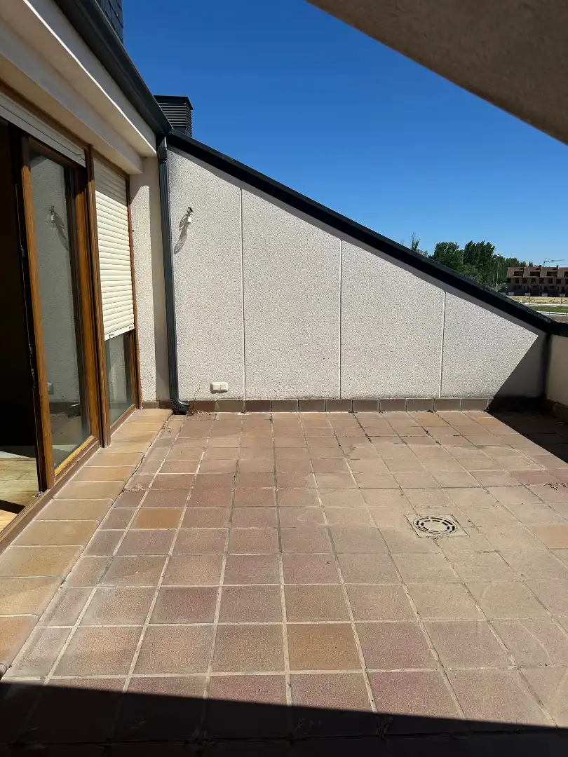 Terraza de Casa adosada en venta en Palencia