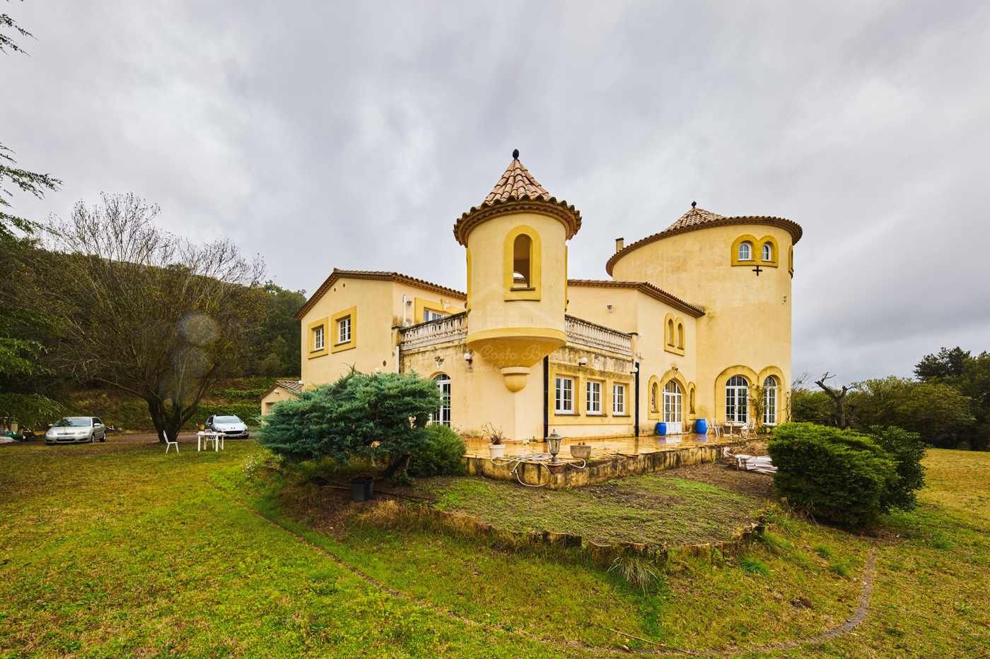 Exterior view of Country house for sale in Celrà  with Heating, Private garden and Terrace