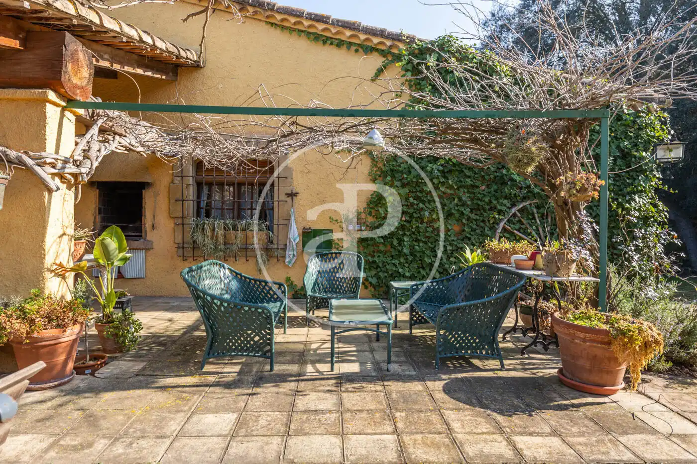 Terraza de Casa o chalet en venta en Vilanova del Vallès con Calefacción, Jardín privado y Terraza