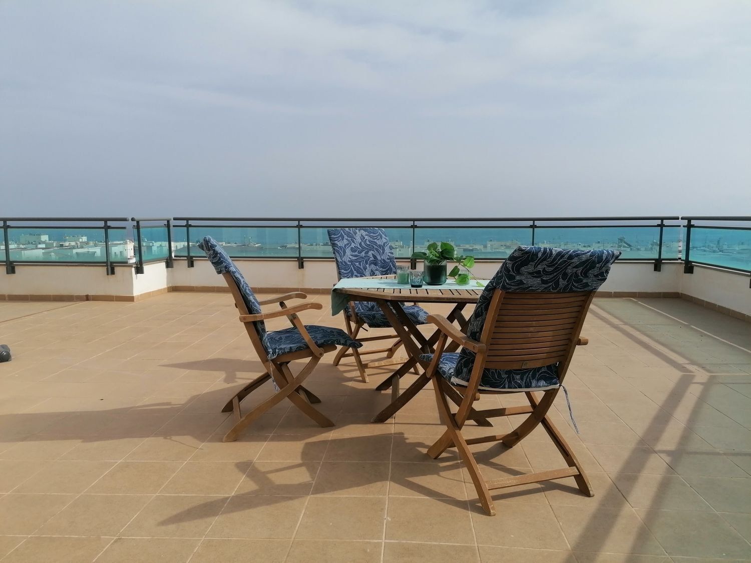 Terrace of Flat for sale in Garrucha  with Terrace, Swimming Pool and Furnished