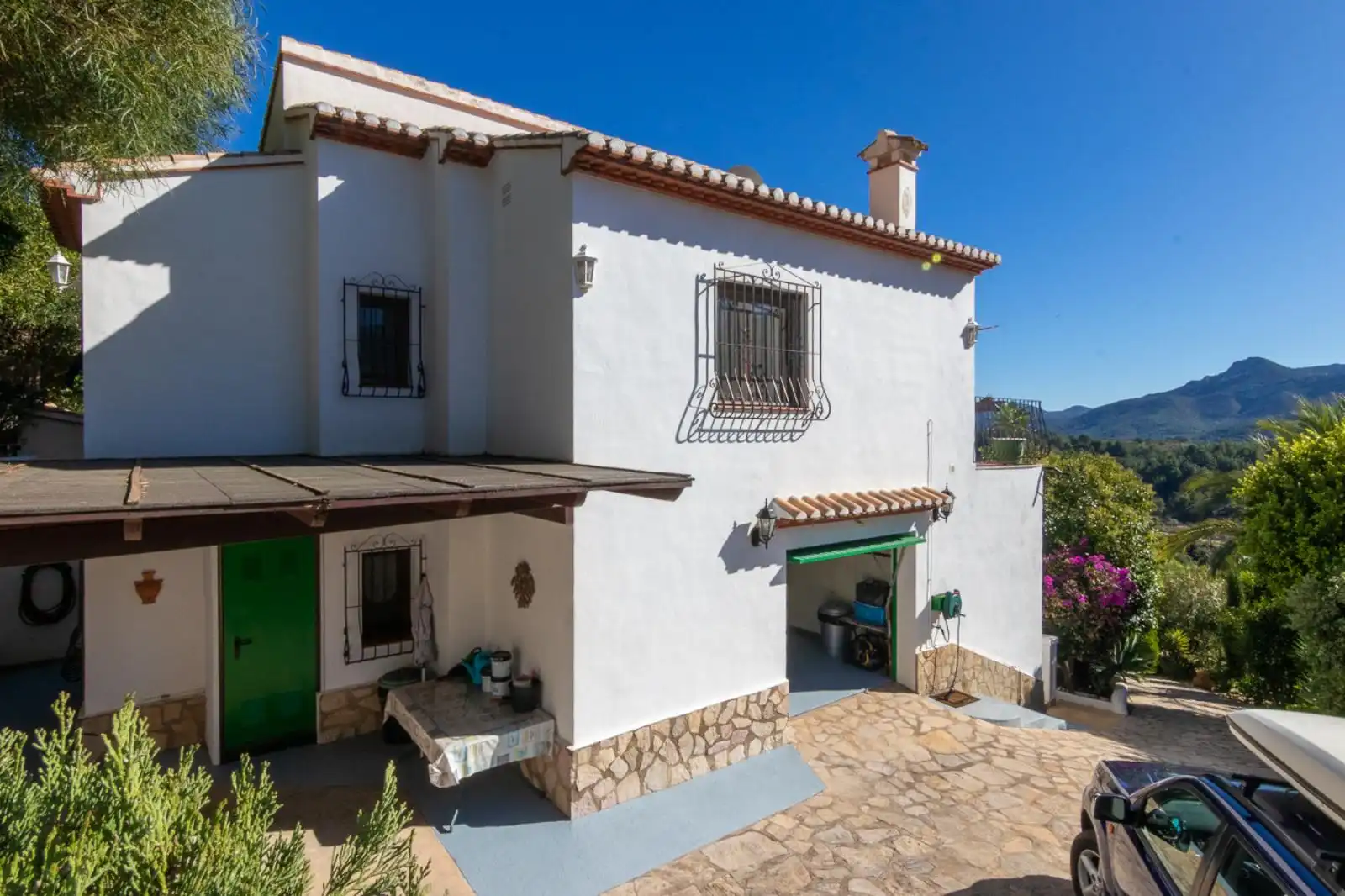 Vista exterior de Casa o chalet en venta en Benigembla con Calefacción, Jardín privado y Terraza
