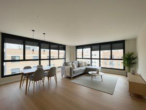Living room of Attic for sale in  Madrid Capital  with Air Conditioner, Heating and Terrace