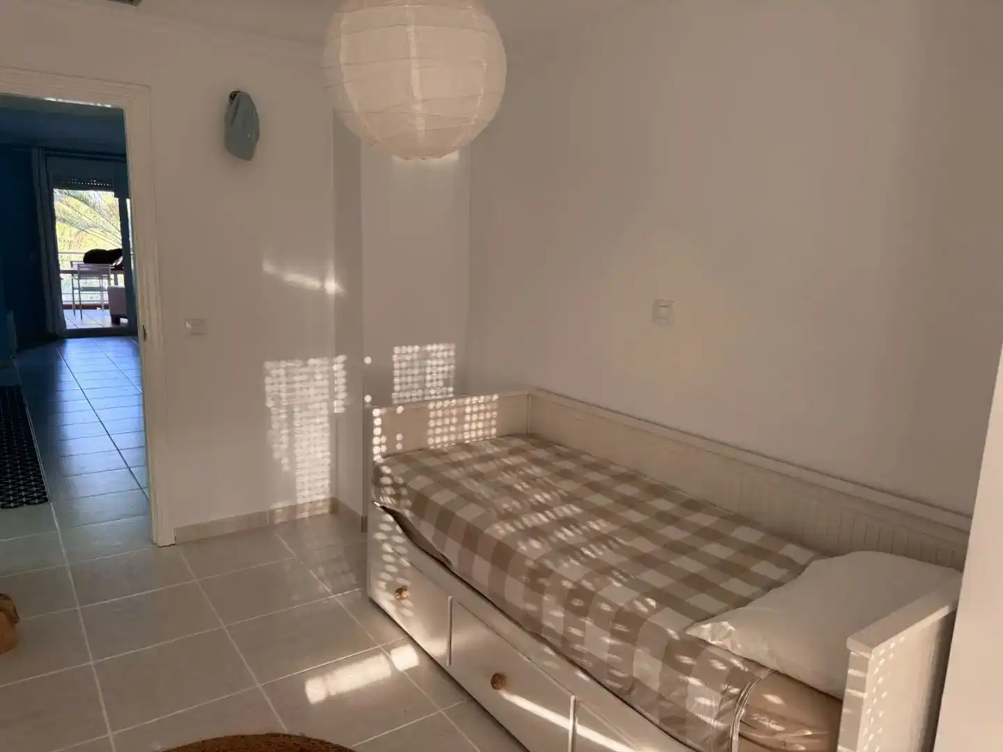 Bedroom of Apartments for rent in Oliva  with Air Conditioner, Swimming Pool and Balcony