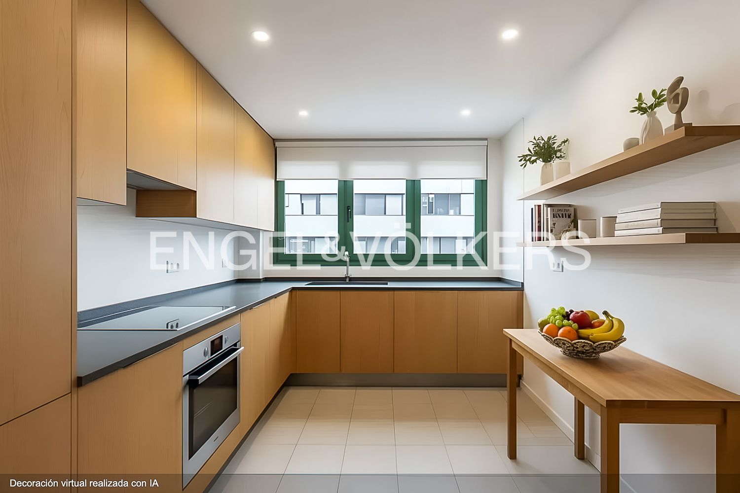 Cuina de Apartament en venda en  Valencia Capital amb Aire condicionat, Calefacció i Piscina