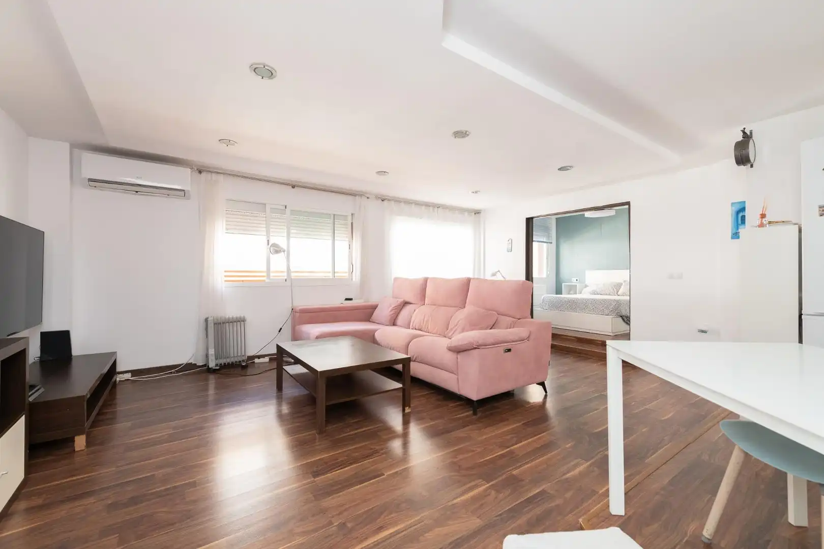 Living room of Flat for sale in Rincón de la Victoria  with Air Conditioner