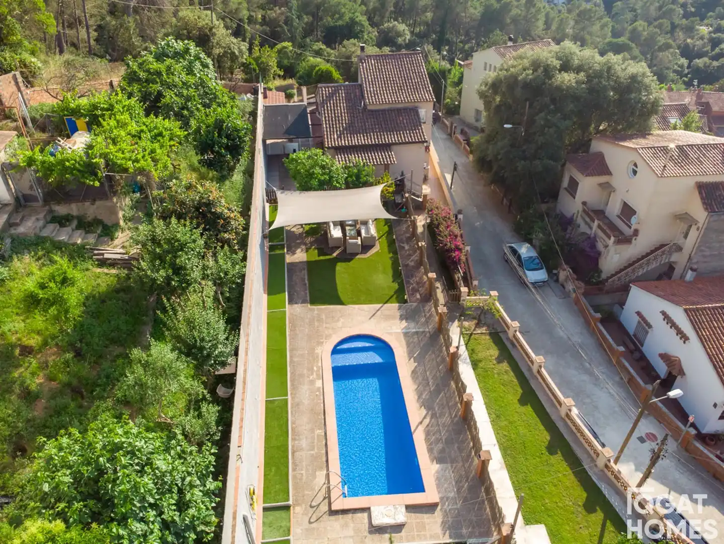 Jardí de Casa o xalet en venda en Sant Cugat del Vallès amb Aire condicionat, Calefacció i Terrassa