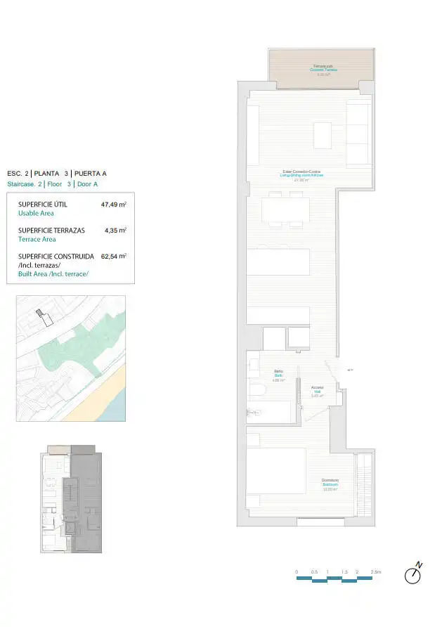 Apartament amb terrassa en venda a Centro Urbano, imagen 18