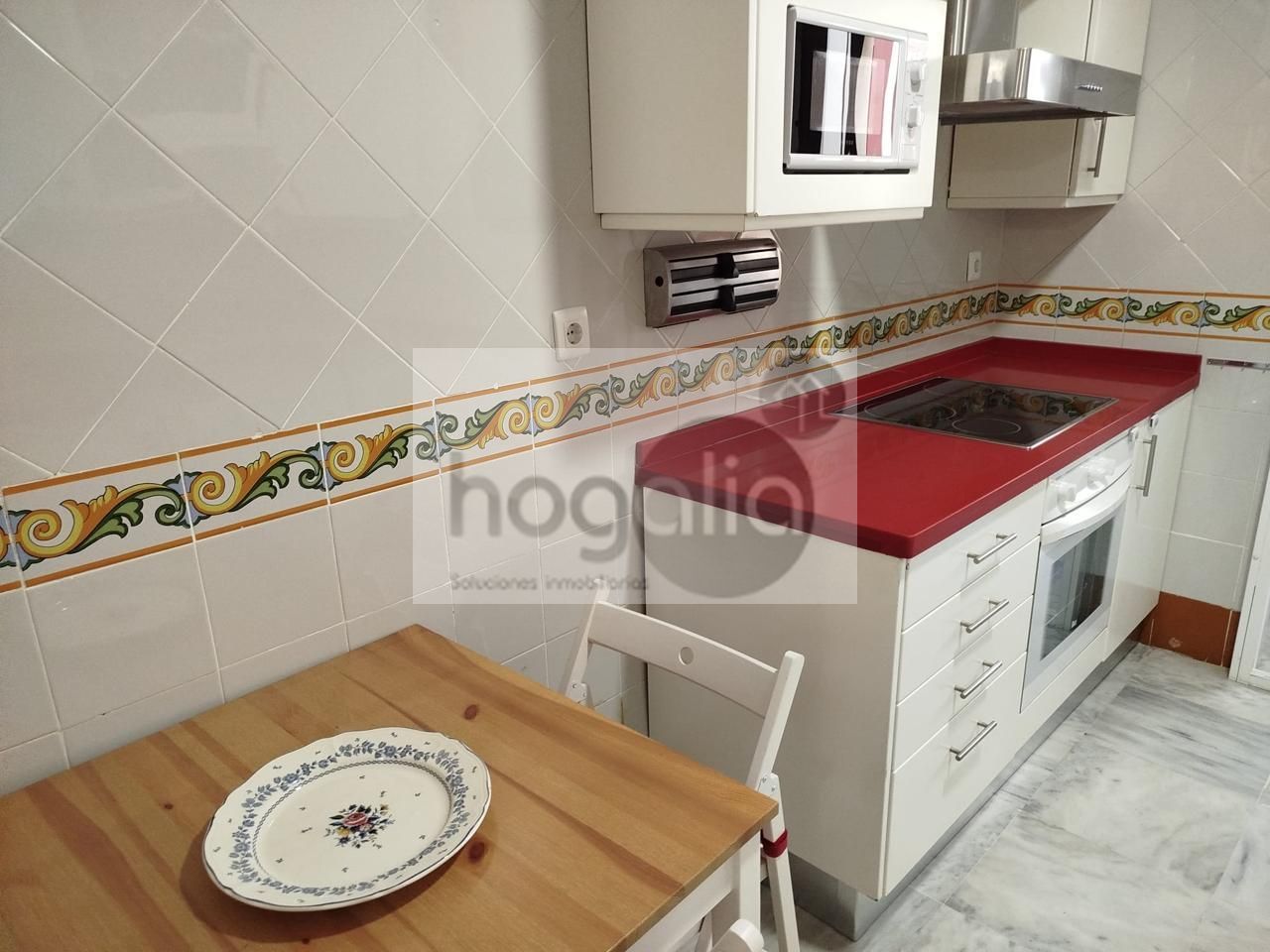 Cocina de Piso de alquiler en  Sevilla Capital con Aire acondicionado, Terraza y Amueblado