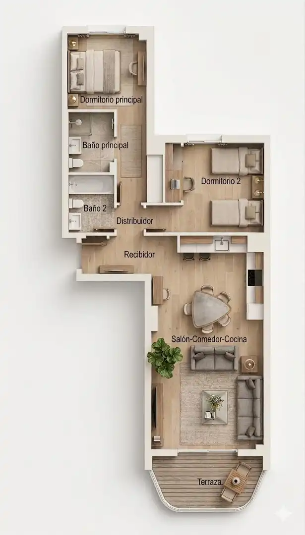 Flat for sale in Málaga