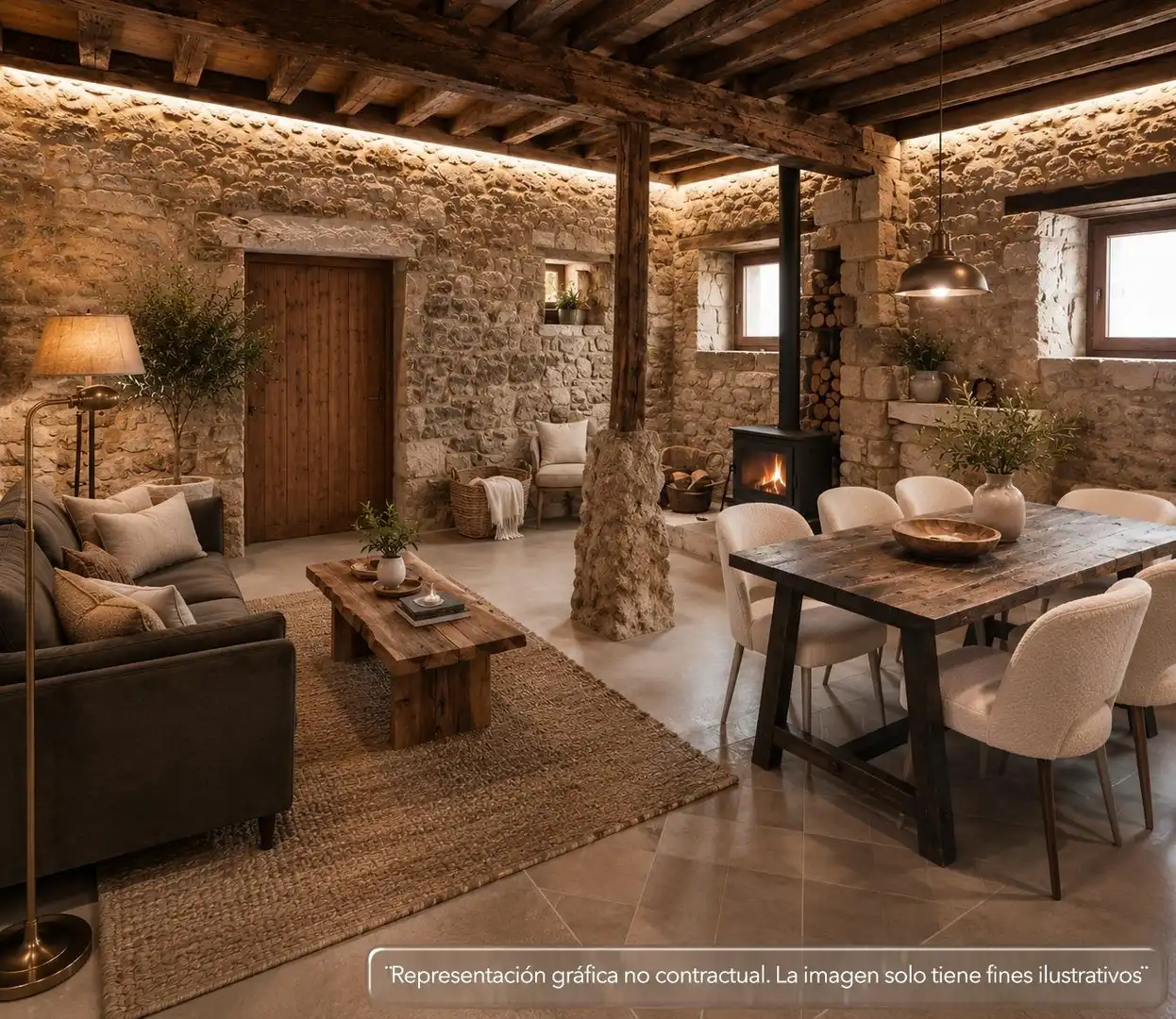 Sala de estar de Casa adosada en venta en Solórzano con Jardín privado y Balcón