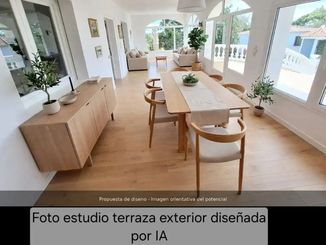 Comedor de Casa o chalet en venta en Busot con Terraza, Piscina y Balcón