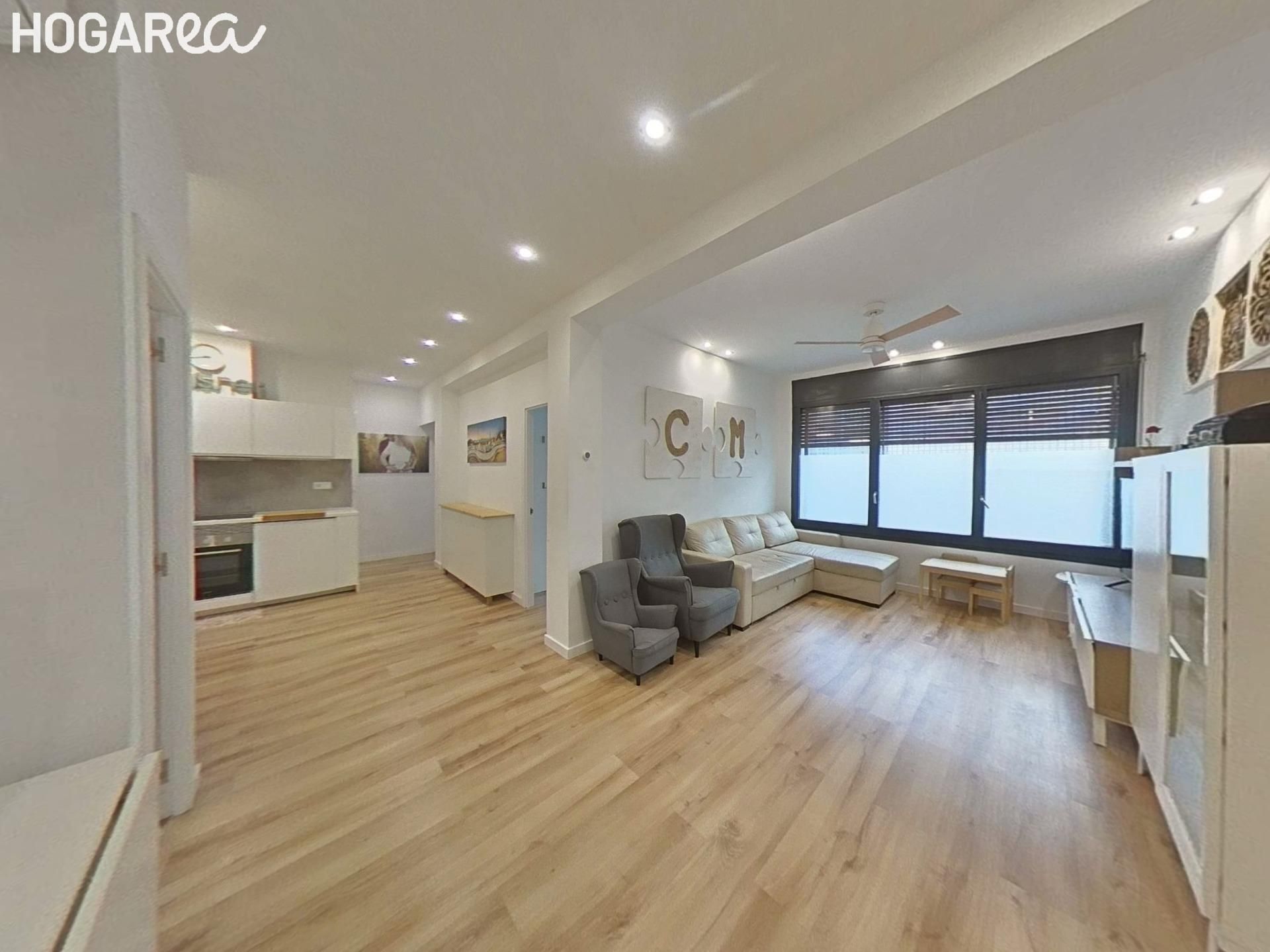 Sala d'estar de Pis en venda en  Barcelona Capital amb Aire condicionat, Calefacció i Parquet