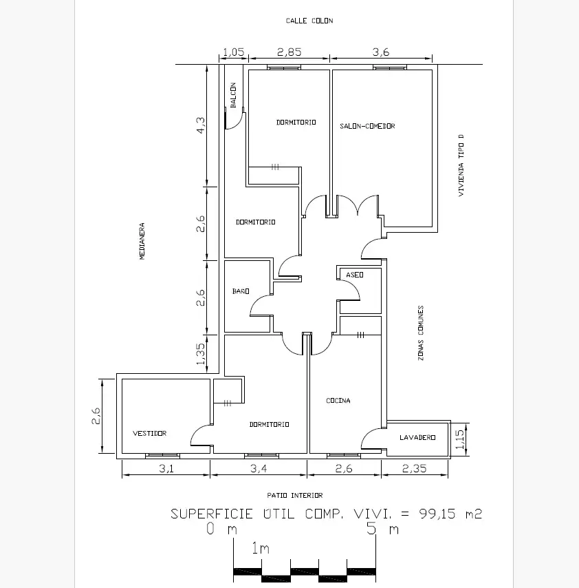 Piso en venta en Abarán con Balcón