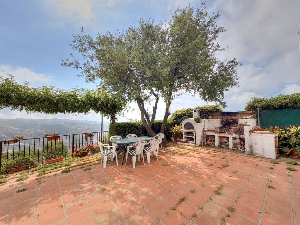 Terrasse von Country house zum Verkauf in Moclinejo mit Klimaanlage, Privatgarten und Terrasse