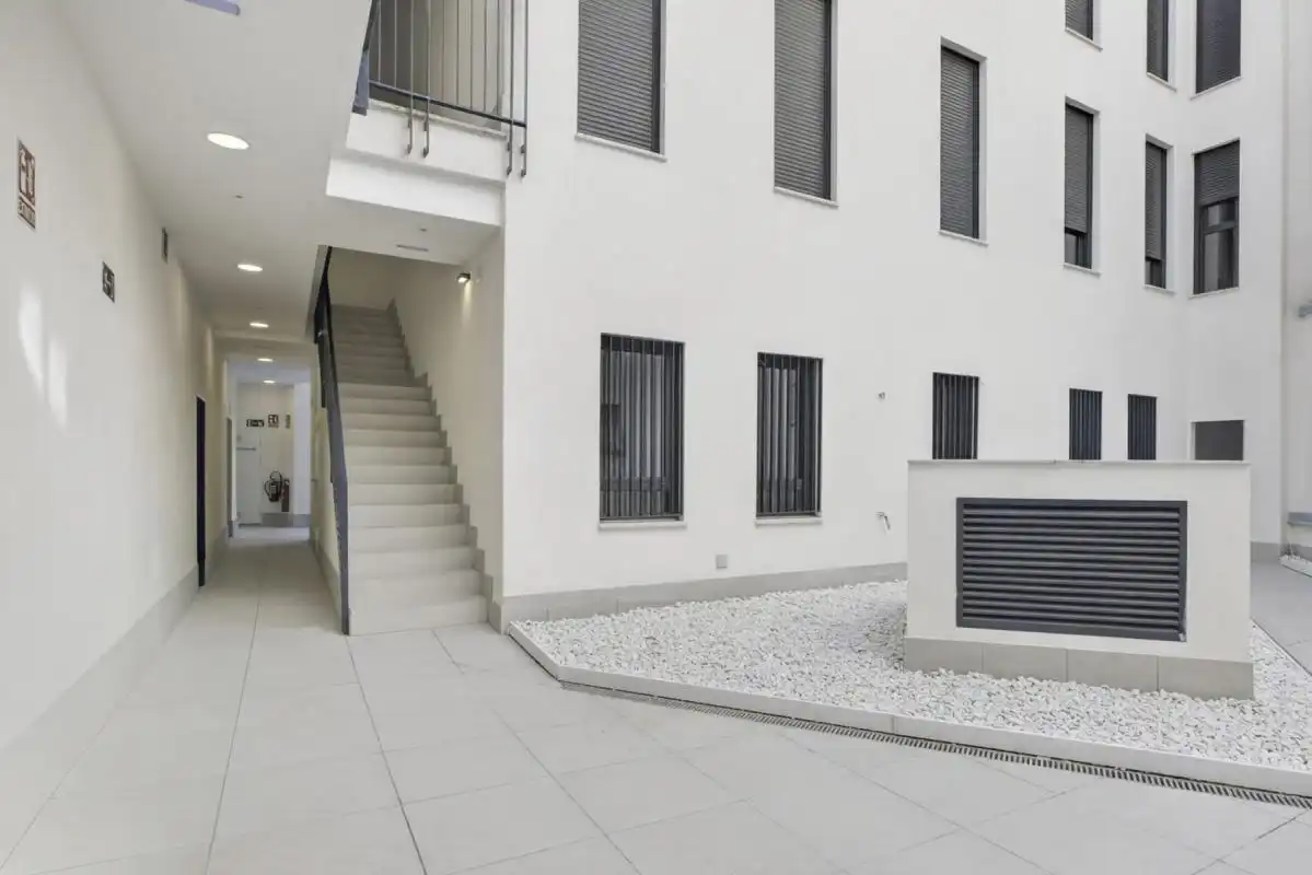 Vista exterior de Planta baja en venta en Sevilla con Aire acondicionado, Calefacción y Jardín privado