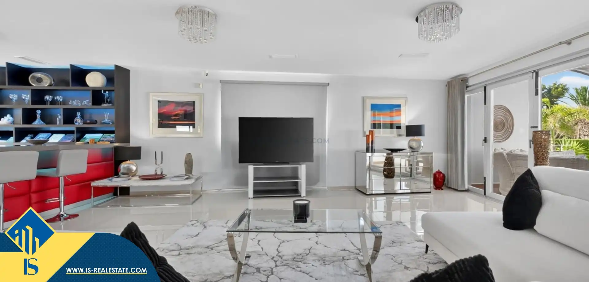 Sala d'estar de Casa o xalet en venda en Pilar de la Horadada amb Terrassa, Piscina i Moblat