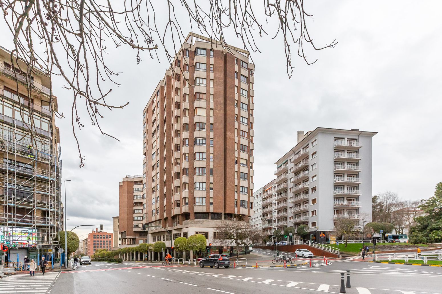 Exterior view of Flat for sale in  Pamplona / Iruña  with Heating, Parquet flooring and Terrace