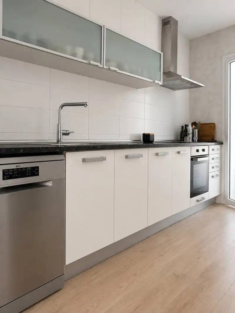 Cocina de Casa adosada en venta en Vegas de Matute con Aire acondicionado, Calefacción y Trastero