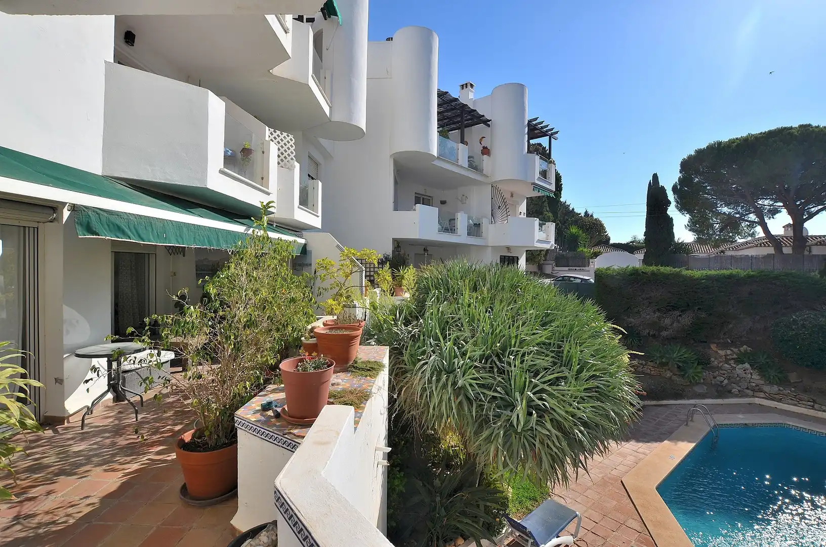 Exterior view of Duplexes for sale in Mijas  with Air Conditioner, Terrace and Oven