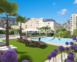 Exterior view of Flat for sale in Calpe / Calp  with Air Conditioner, Terrace and Storage room