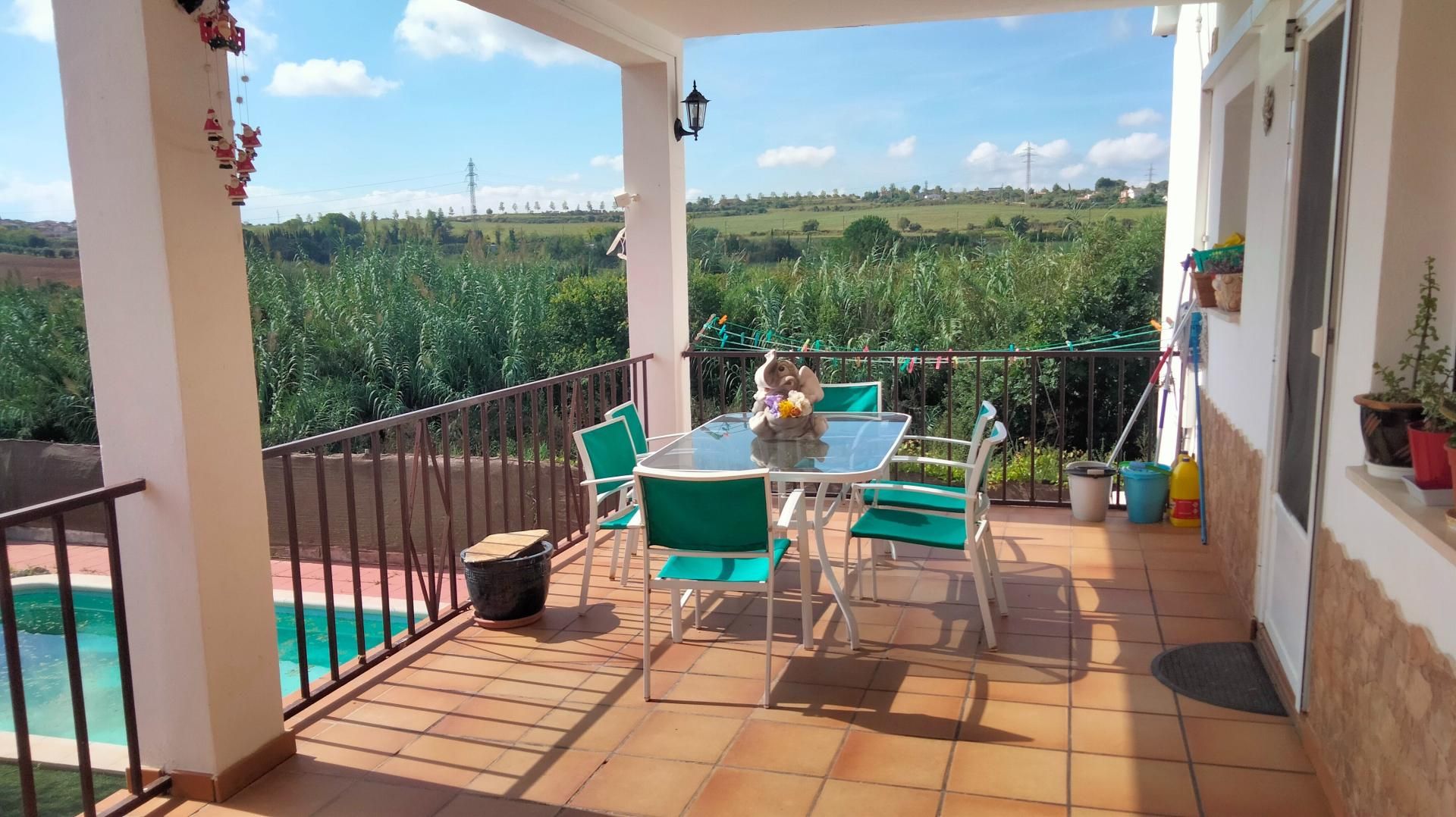 Terrassa de Casa o xalet en venda en Piera amb Calefacció, Terrassa i Piscina