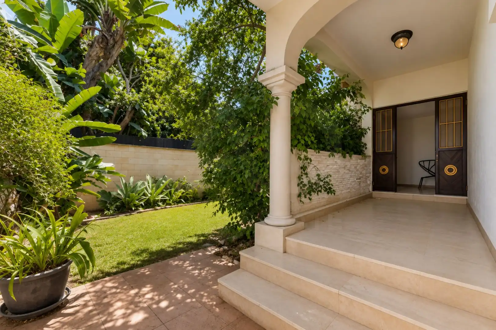 Terrassa de Casa o xalet en venda en Marbella amb Aire condicionat i Terrassa