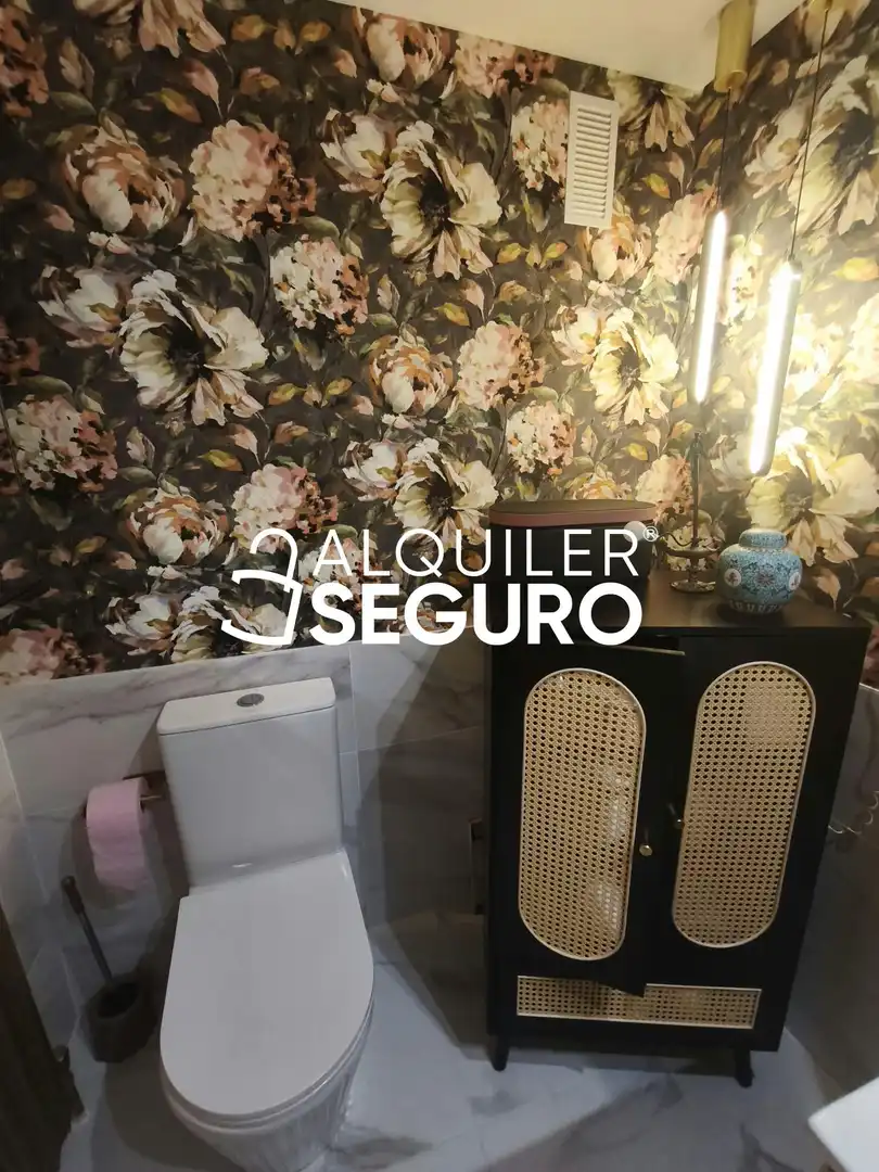 Bany de Pis de lloguer en Zaragoza amb Aire condicionat, Calefacció i Terrassa