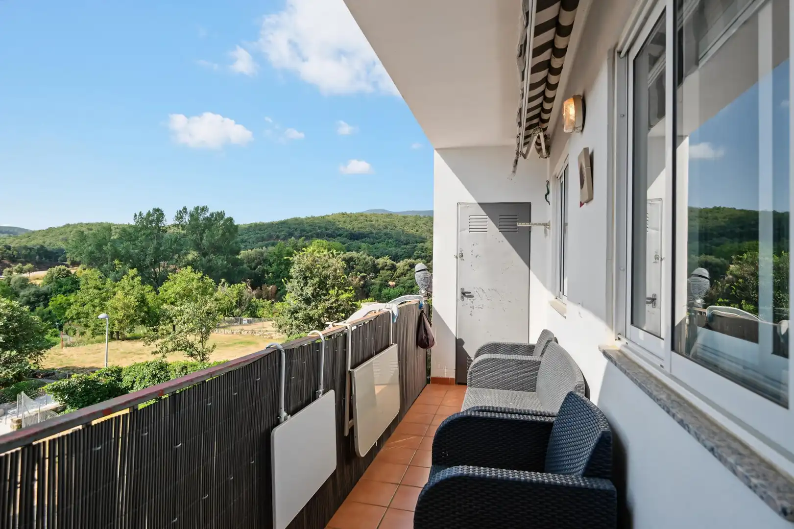 Balcony of Flat for sale in Maçanet de Cabrenys  with Heating, Terrace and Oven