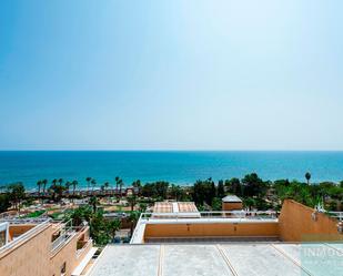 Bedroom of Attic for sale in Oropesa del Mar / Orpesa  with Air Conditioner, Terrace and Swimming Pool