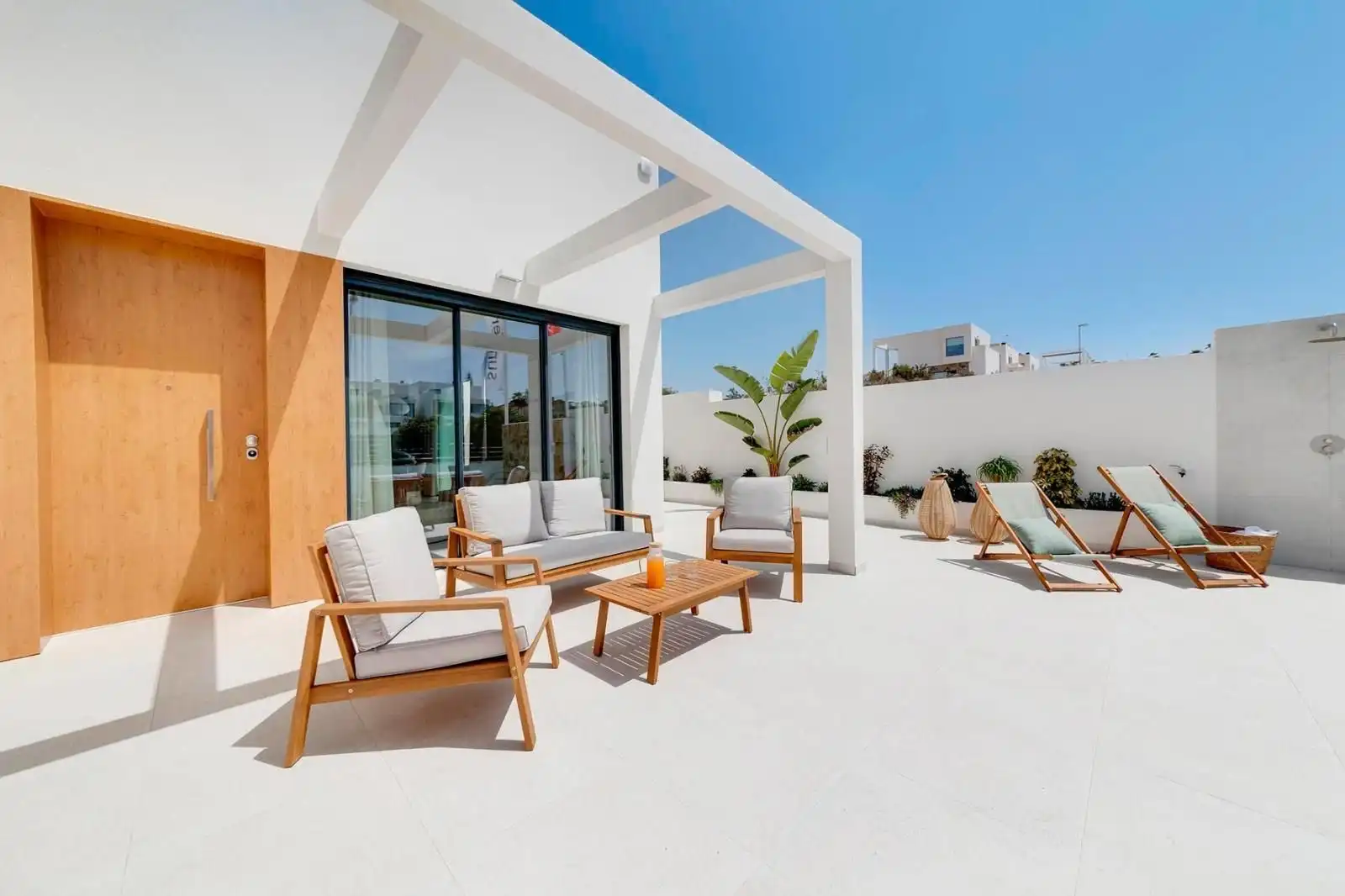Terraza de Casa o chalet en venta en Rojales con Jardín privado, Terraza y Piscina