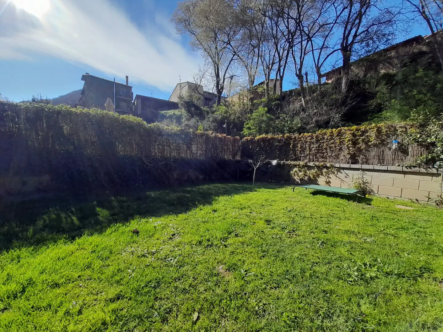 Jardí de Casa adosada en venda en Riudaura amb Aire condicionat, Calefacció i Terrassa